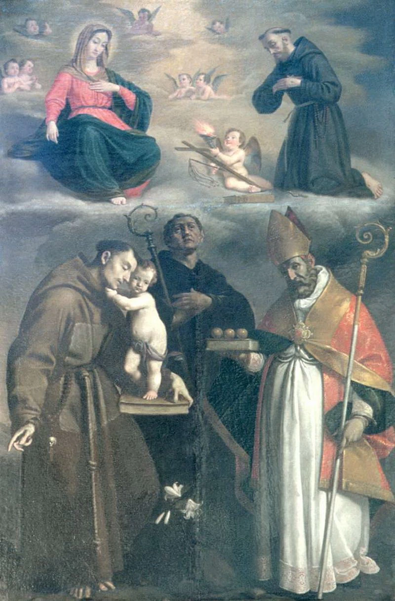 C. - Sant'Antonio sec. XVIII, San Mauro e San Nicola